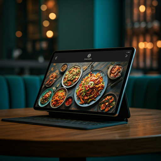 Smart Serve digital menu